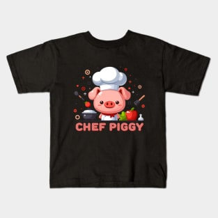 Chef Piggy: Pigging Out Kids T-Shirt